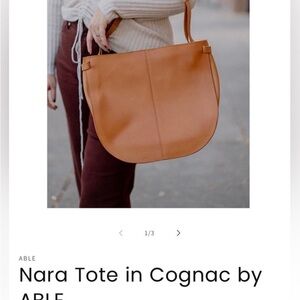 Able Nara Tote in Warm Brown